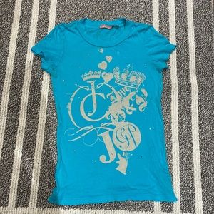 Vintage Juicy Couture Swarovski Crystal tshirt
